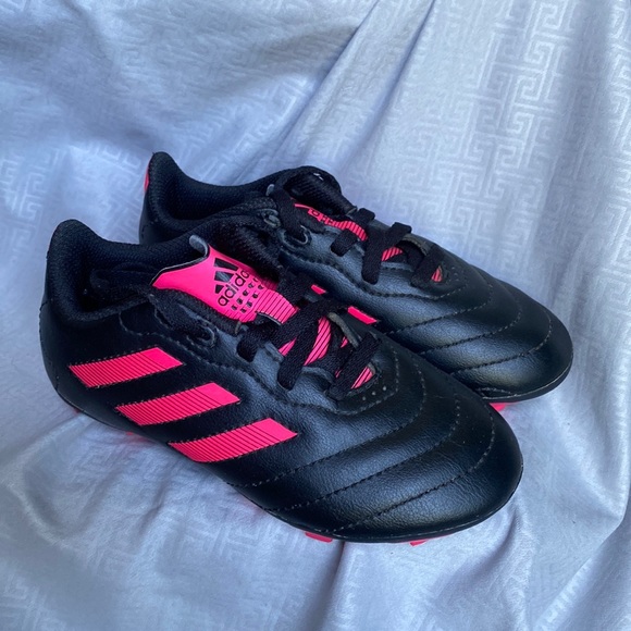 adidas Other - Adidas Soccer Cleats Goletto VII Firm Ground Black Girls Size 11
